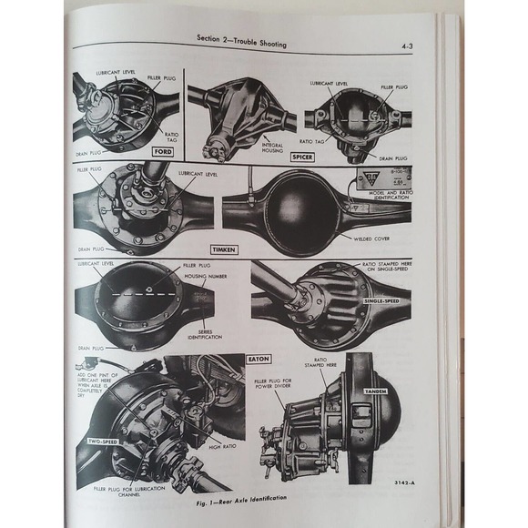 1957 Ford Truck Shop Manual December 1956 - Picture 5 of 5